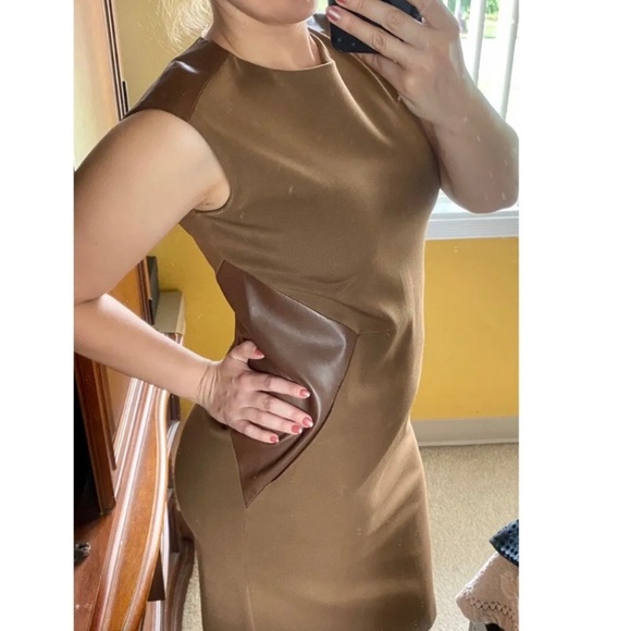 Lafayette 148 shift style crew neck dress with pockets - Picture 8 of 17